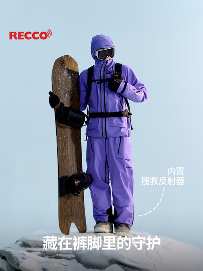 Nanen [Skyline Pro] 25 New Model Ski Pants for Single and Double Board Skiing, Waterproof, Professional, High-End Outdoor Pro Version