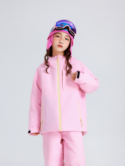 Nanen Children's Ski Clothing, Single and Double Board Ski Equipment, Waterproof, Windproof, Thickened and Warm Ski Jacket for Boys and Girls