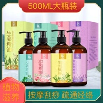 500ml wormwood ginger essential oil Beauty salon recommends lavender rose scraping massage and moisturizing compound essential oil