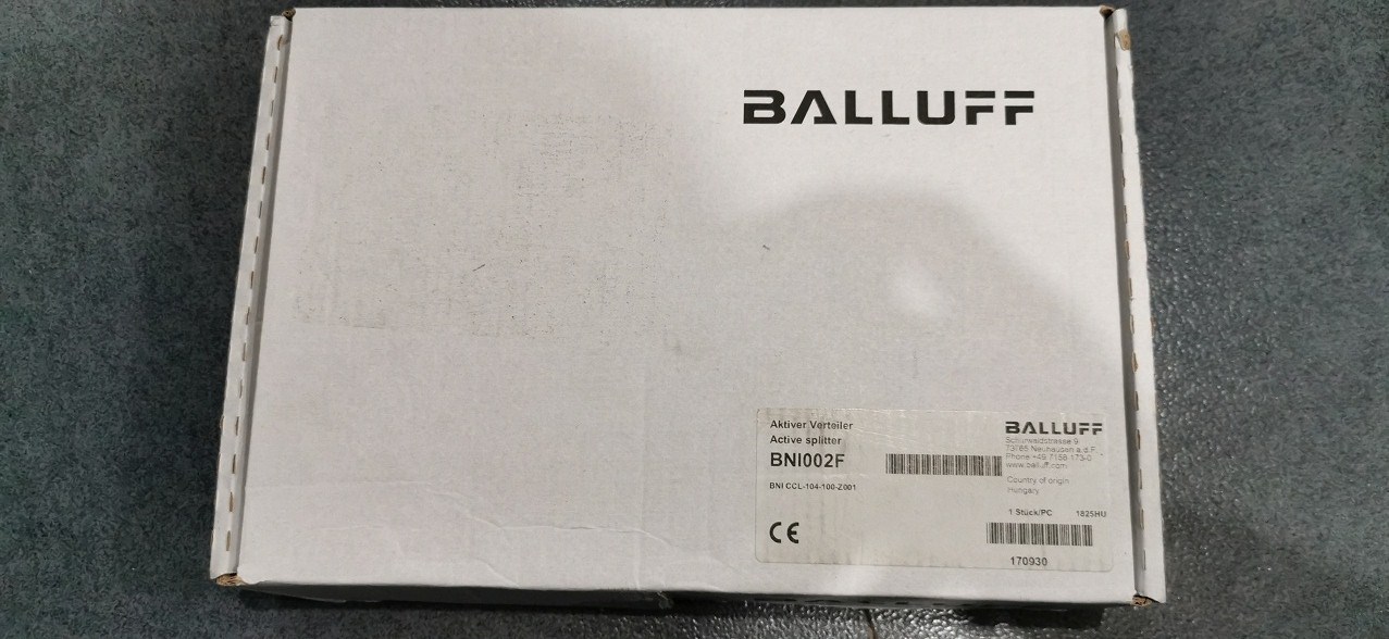 BNI002F BNI CCL-104-100-Z001 Baruf BALLUFF BRAND NEW ORIGINAL SPOT