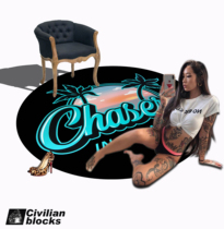  West coast Kano hiphop hip-hop rap oldschool flower body word hardcore gangsta custom carpet floor mat