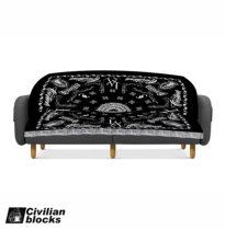 Chicano Europe and the United States West coast flower body word old school gangsta hardcore hip-hop hiphop sofa cloth