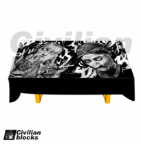 Chicano Europe and the United States West coast flower body word old school gangsta hardcore hip-hop hiphop tablecloth