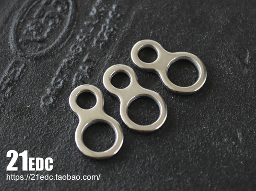 Маленький аксессуар из нержавеющей стали, металлический брелок