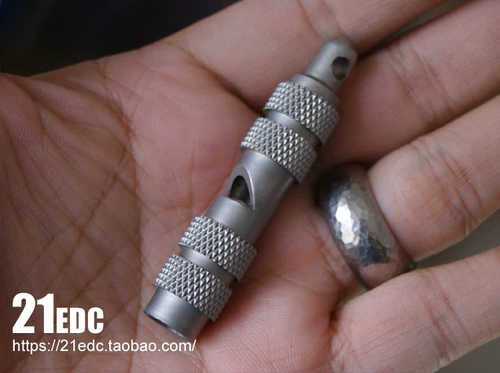 Металлический цельнометаллический дорожный свисток, брелок, подвеска, подарок на день рождения