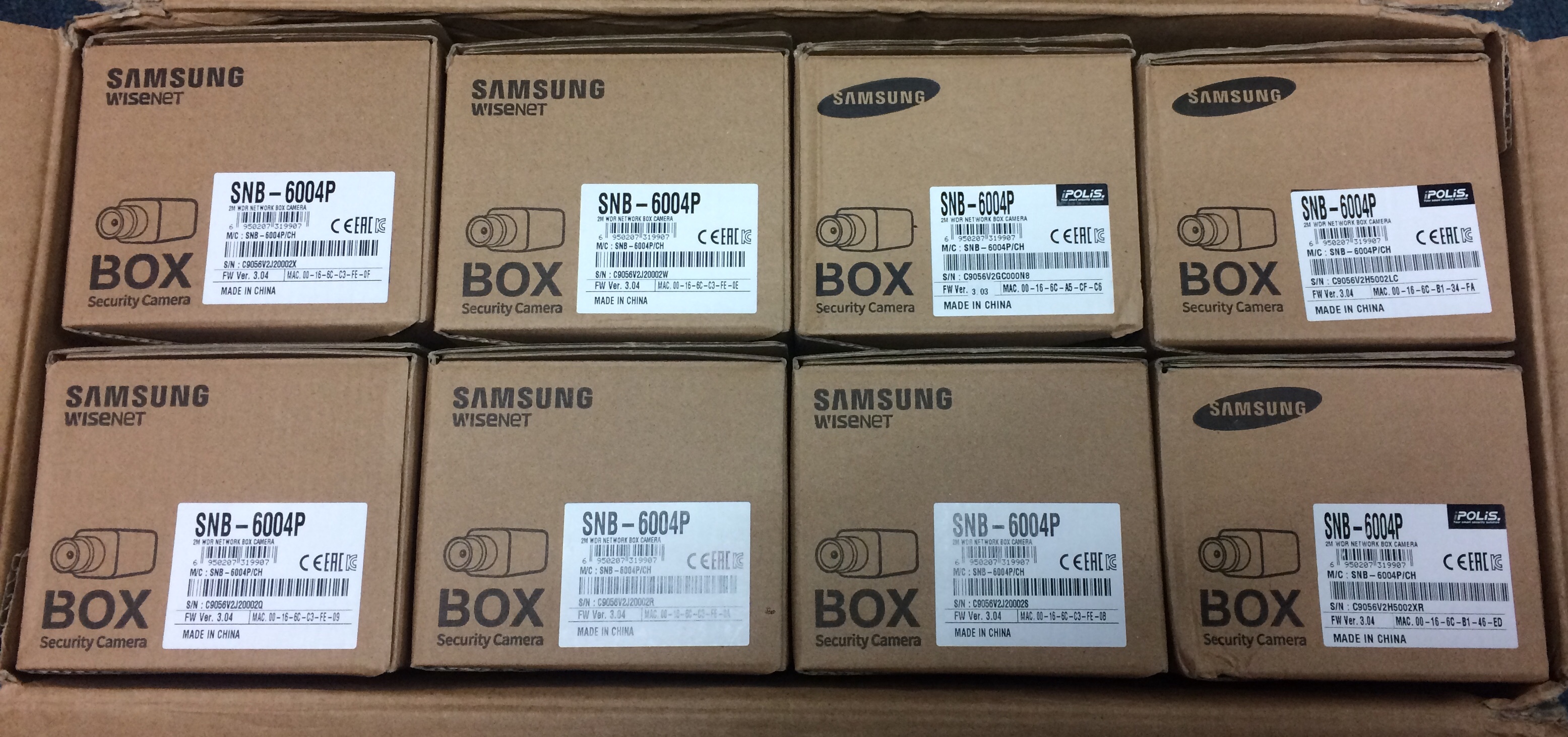 Original Samsung network camera SNB-6004P SNB-5004P SNB-6003P Original