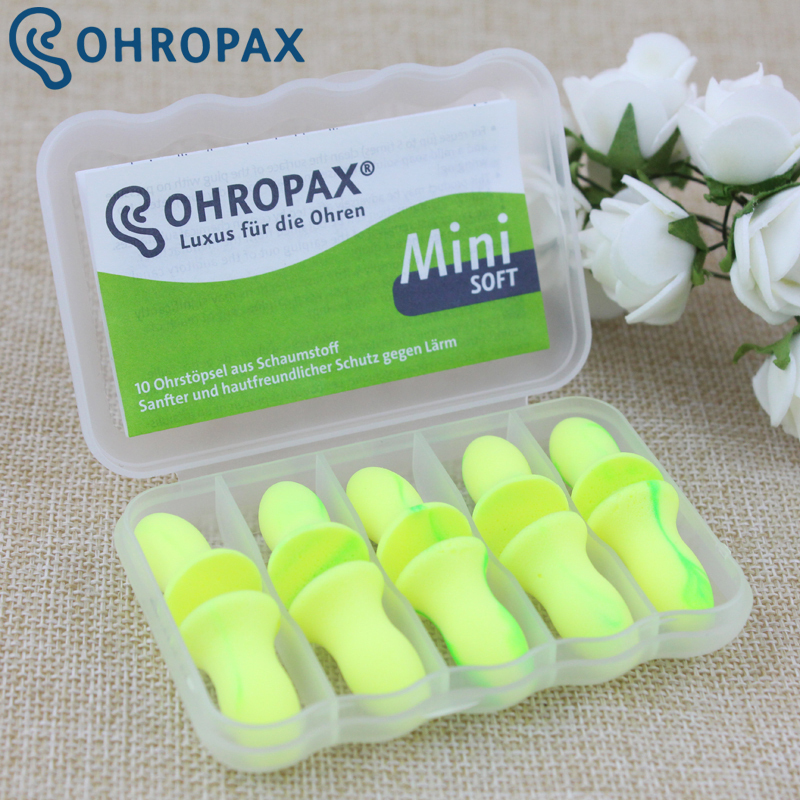 German Ohropax Anti-Noise Earplugs Are Professional Noise-Canceling, Noise-Reducing, Sound-Isolating, Sleep-Proof, Anti-Snoring, Male and Female Students