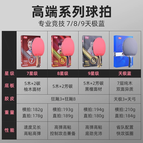 Профессиональная ракетка для настольного тенниса, официальный продукт, официальный флагманский магазин