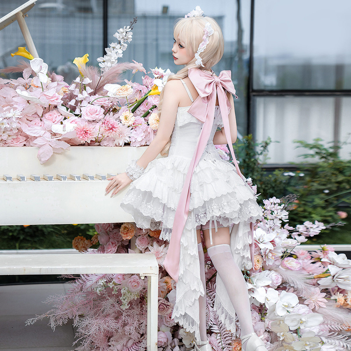 奶茶猫原创十字姬Lolita洋装,哥特风公主裙的夏日童话_lolita洛丽塔连衣裙_淘宝游戏网