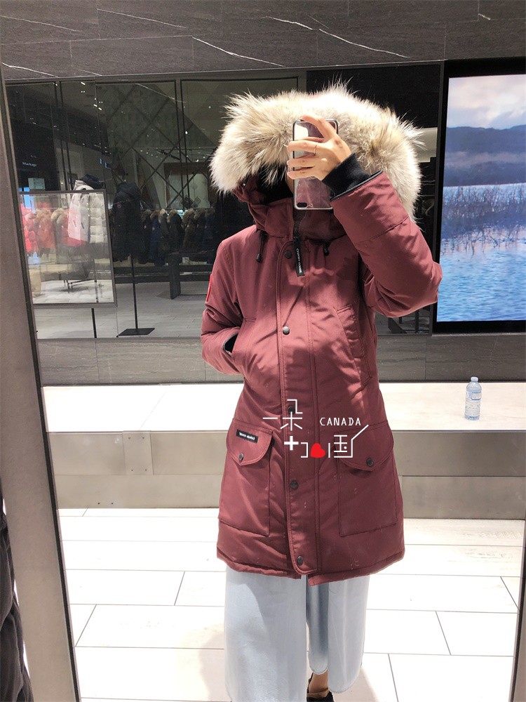 Discount XXS canada goose Canada Goose Women Trillium pike coat duvet 6660L
