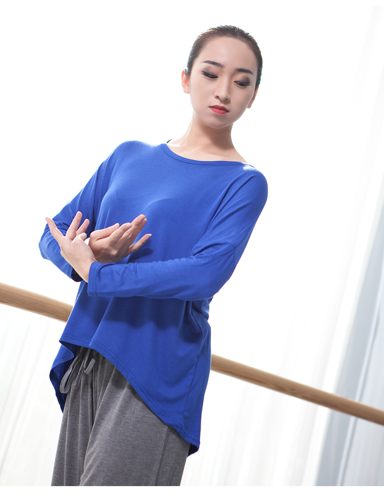 Quần áo dài tay khiêu vũ Quần áo tập yoga thực hành Quần áo tập yoga hiện đại - Khiêu vũ / Thể dục nhịp điệu / Thể dục dụng cụ quần áo thể dục nhịp điệu