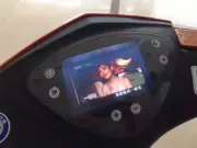 WISP Xe máy giới thiệu video LCD Âm thanh Máy đo âm thanh Xe tay ga mới Moped Bluetooth Cool Car