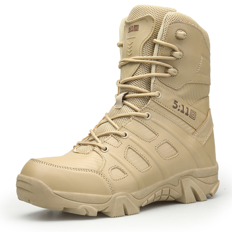 Military fan boot male winter high cylinder special soldier shoes 511 Battle boots 46 yards 4748 yards Outdoor climbing shoes Tactical boots