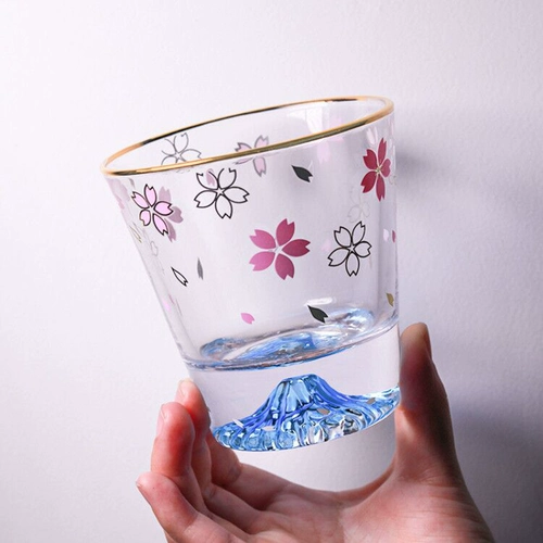 Креативный прозрачный бокал для виски для домашнего использования, стеклянный стакан