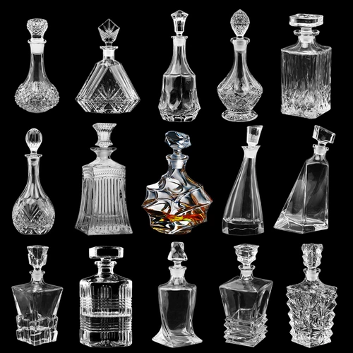 Большой хрустальный креативный декантер для вина для домашнего использования для виски