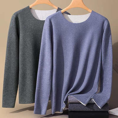 凑单36！南极人无痕男士保暖内衣套装