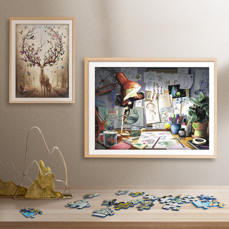 欧洲进口 Ravensburger 睿思 1000片成人拼图 任选4件 多重优惠折后￥231.6包邮 19款可选