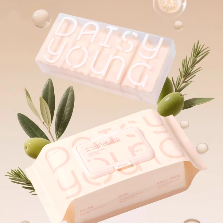 【黛西杨】超舒适抑菌便携护理湿巾