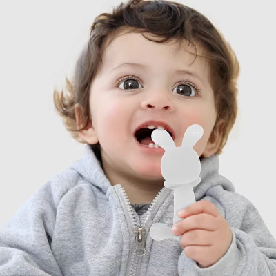 贝因美!小龄婴儿全硅胶牙胶磨牙棒