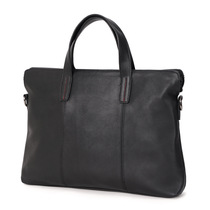 Hong Kong leather mens banner briefcase handbag business leisure business business business business shoulder package computer package