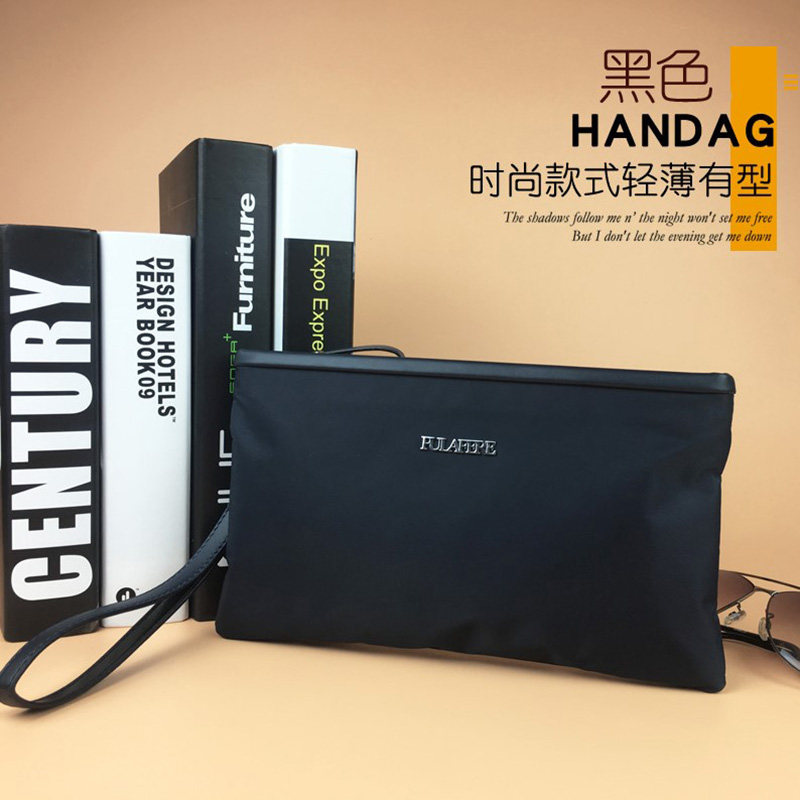 Men's handbag with canvas handbag fashion tide envelope pack summer waterproof Oxford spinning SS camouflage handbag