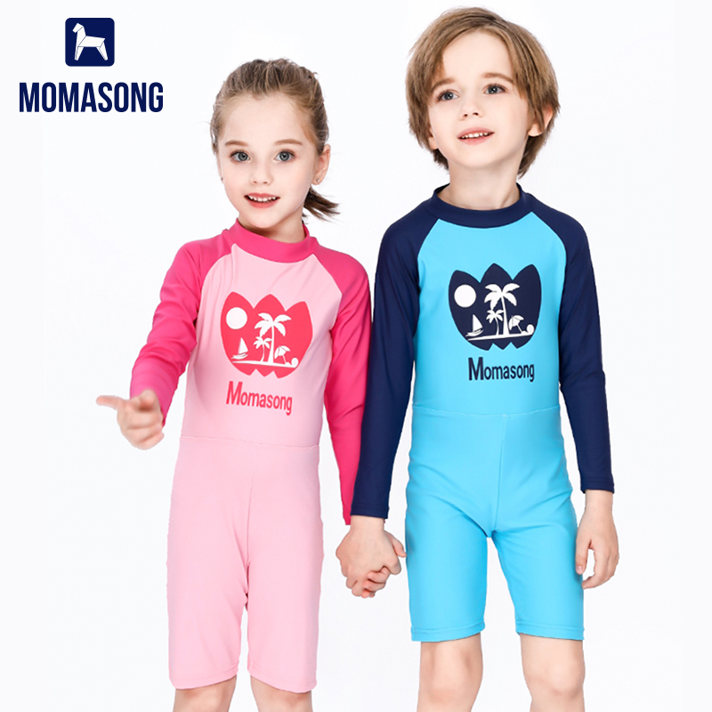 Momasong Children's Swimsuit Boys Girls Girls Girls Boys and Girls Swimsuit