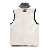 Демисезонный шерстяной удерживающий тепло жилет, для среднего возраста