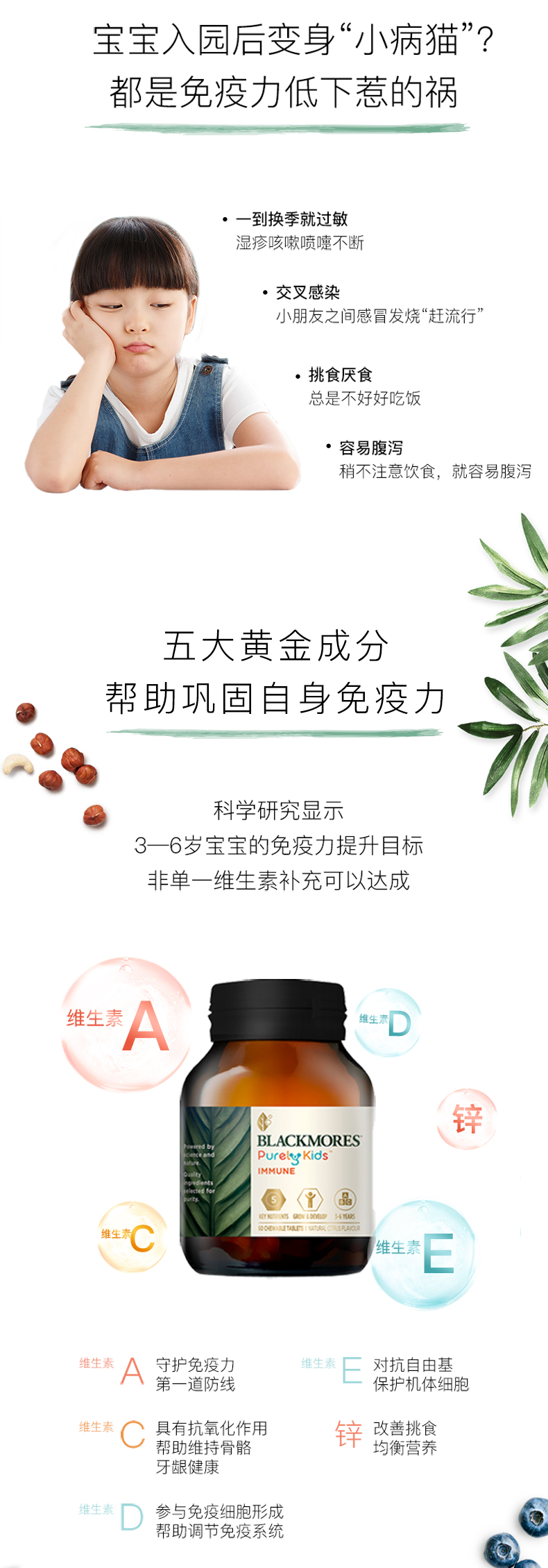 Blackmores澳佳宝儿童免疫力维生素