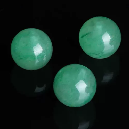 Натуральные бусины из нефрита, браслет из бисера, ожерелье, аксессуар, аксессуары