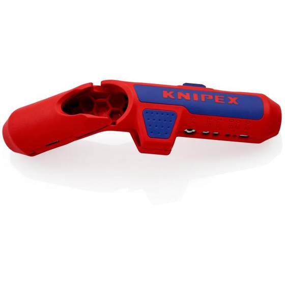 KNIPEX 독일 곡선 핸들 와이어 스트리퍼 169502SB 스프링 리턴 및 잠금 와이어 스트리퍼 스트리핑 도구