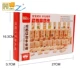 Giáo dục trẻ em xây dựng khối đồ chơi 3-5-6 tuổi 100 ký tự Trung Quốc được công nhận từ kiến ​​thức domino đồ chơi cho bé 1 tuổi