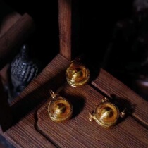 Thai Featured True Cuban Xi Weng Longpo Shi Mercury Food Jinluweng Men and Women Necklace Pendant