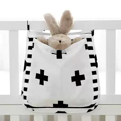 INS Baby storage storage bag Hanging bag Out portable baby stroller Bed diaper bag Storage bag storage bag