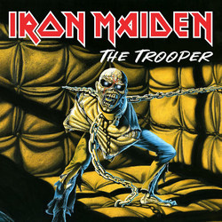 Iron Maiden - The Trooper 일렉트릭 기타 학습 자료 DIY 독립 오디오 트랙 느린 비디오