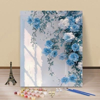 Цифровая настенная высококачественная раскраска, «сделай сам», новая коллекция, ручная роспись, подарок на день рождения