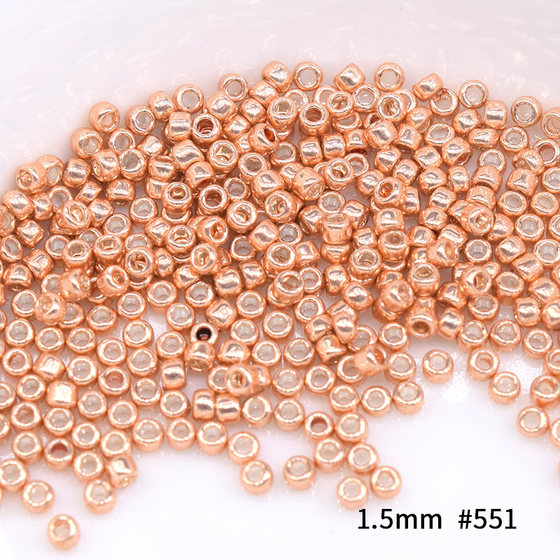 Xinxin DIY 토호 TOHO 수입 쌀 비즈 PF558 금은 비즈 1.5/2/3/4mm 내마모성 비즈 PF557