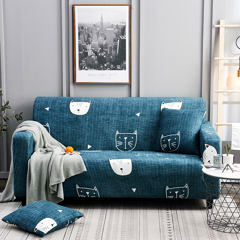 Universal sofa cover elastic all-inclusive sofa cover universal single double four seasons bed bag cat scratch elastic cloth