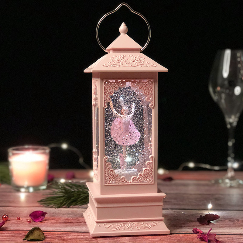 New Year music box music box dancing ballet spinning Valentine's Day girl birthday gift princess crystal ball children