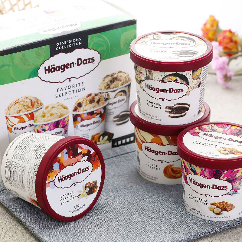 法国进口 Haagen-Dazs 哈根达斯 冰淇淋礼盒 95ml*8杯天猫优惠券折后¥149包邮(¥199-50)2款可选 法国进口 Haagen-Dazs 哈根达斯 冰淇淋礼盒 95ml*8杯天猫优惠券折后¥149包邮(¥199-50)2款可选