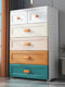 Drawer storage cabinet bedroom storage cabinet organizer box 78 wide plastic storage cabinet multi-layer home bedside table