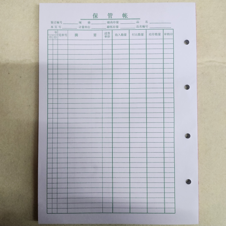 Accounting Ledgers, Detailed Accounts, A-Style Detailed Accounts, B-Style Detailed Accounts, Horizontal and Vertical Versions, Outsourcing Ledger Covers