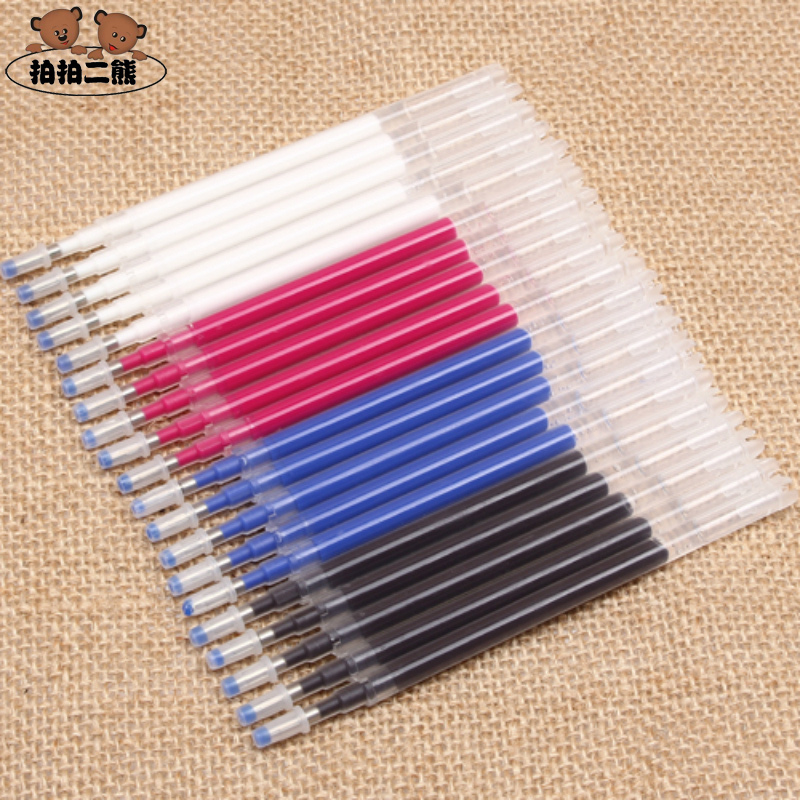 Pai Pai Er Xiong 3.6 Thick Rod High-Temperature Disappearing Pen Refill, Special Heat-Bleaching Pen for Clothing, Footwear, Fabric, and Leather