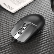 COOLXSPEED wired photoelectric mouse durable notebook desktop computer external connection for business office