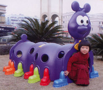 Kindergarten childrens toys Happy wormworms small pixie tunnel playground drills Climbing Sensation System Training Equipment Drill Holes