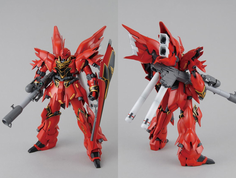 Mô hình Bandai Gundam MG 1/100 Sinanju Xinanzhou với bệ phóng tên lửa HD OVA phiên bản hoạt hình - Gundam / Mech Model / Robot / Transformers phụ kiện gundam