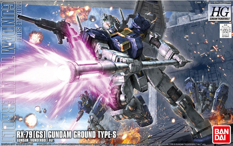 Mô hình Gundam Bandai HGGT 1: 144 Land Battle Gundam RX-79G S Model Thunderworld - Gundam / Mech Model / Robot / Transformers gundam đẹp giá rẻ
