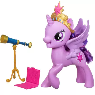 小馬彩虹小馬人物故事時間小馬發聲紫悅珍奇女孩扮家家酒玩具