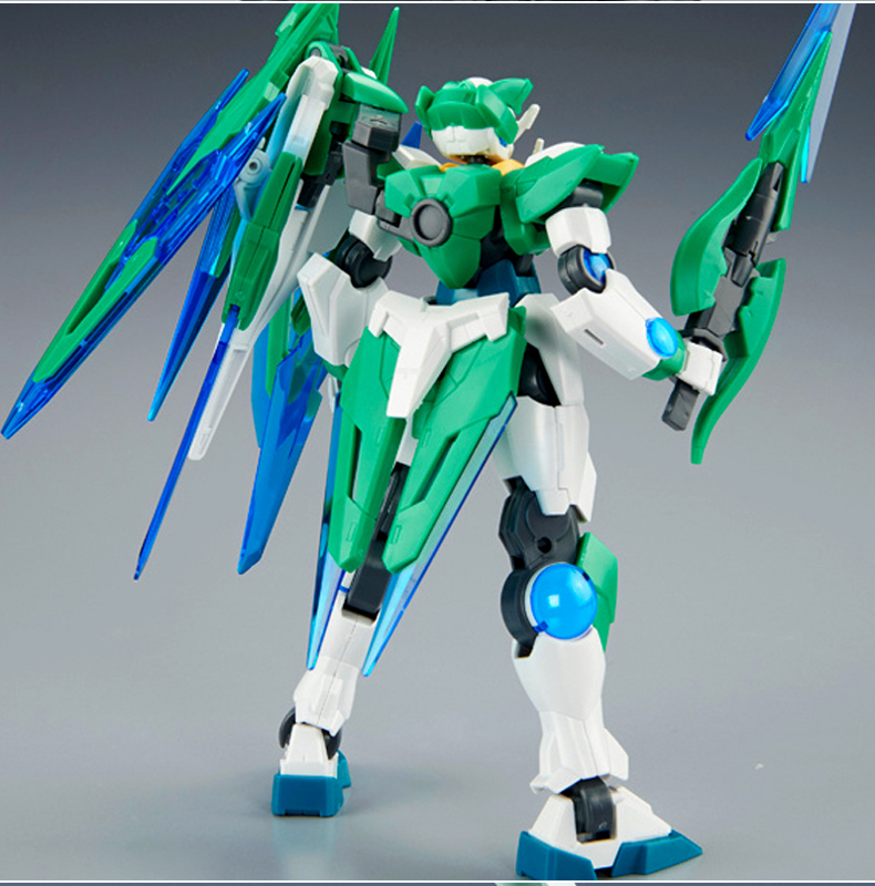 Mô hình Gundam Bandai HGBF 1/144 Người tạo Gundam 00Q Mô hình lượng tử lên đến tai mèo - Gundam / Mech Model / Robot / Transformers mô hình robot lắp ráp
