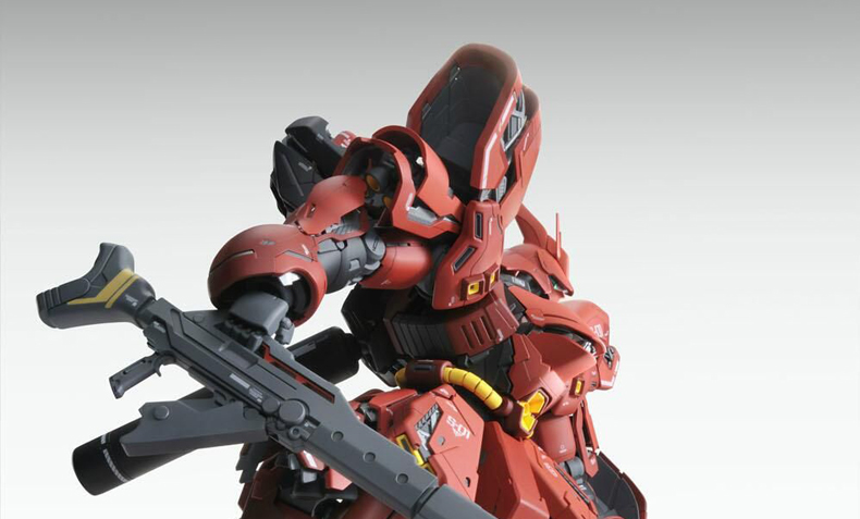 Bandai Gundam Lắp ráp mô hình MG 1 100 SAZABI Sharjah Gundam Shaya Ver.KA Phiên bản thẻ - Gundam / Mech Model / Robot / Transformers bộ lắp ráp gundam