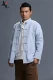 Mùa xuân và mùa thu Trung Quốc phong cách truyền thống Tang quần áo lanh nam áo khoác cotton và vải lanh nút cổ áo quốc gió trang phục dân tộc mường